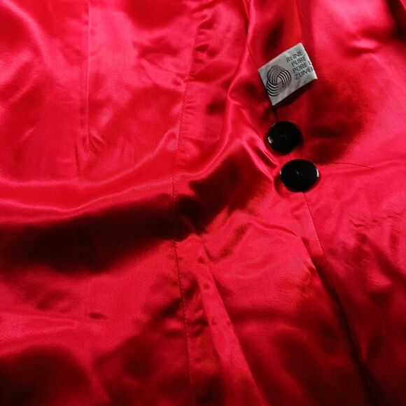 Escada by Margaretha Ley Vintage W. Germany Womans 40 Red Blazer. Vintage....... - Picture 11 of 13